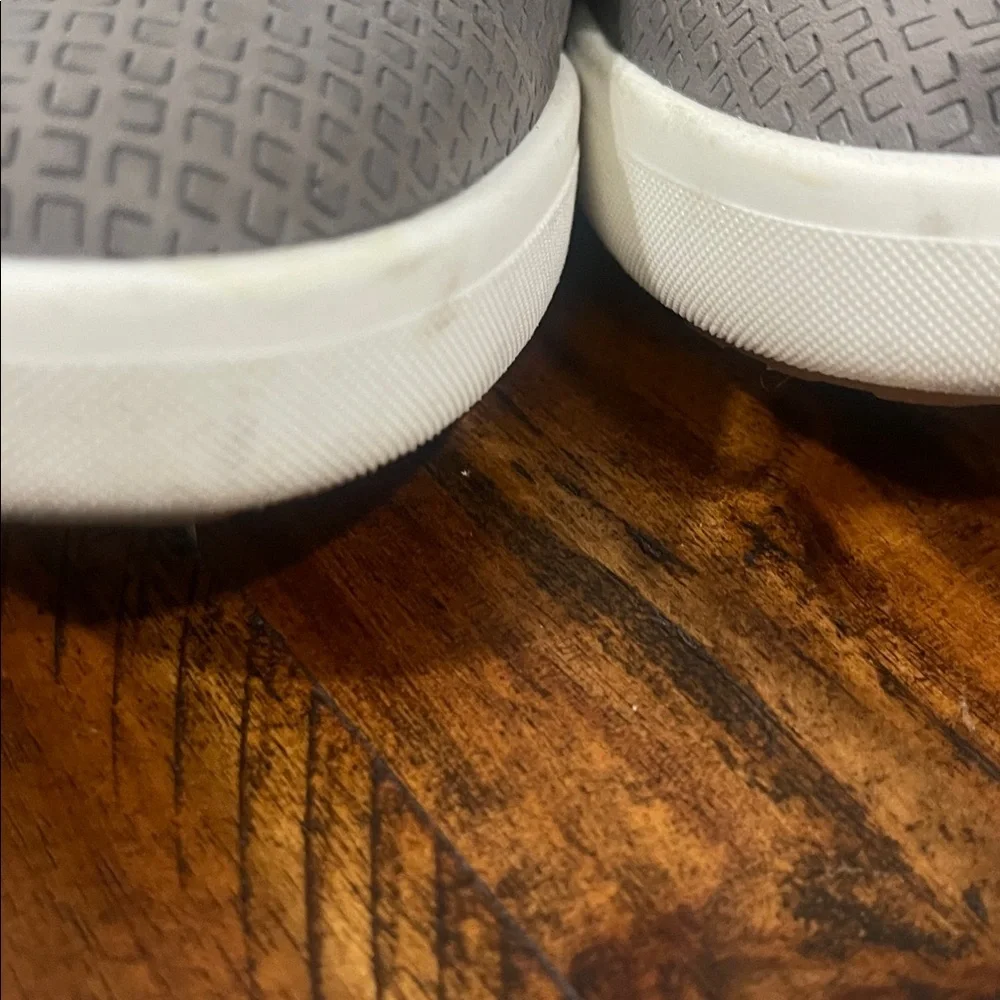 Josef Seibel Grey Leather Flat Slip On Sneakers Size 7 - 7.5 - Picture 10 of 13